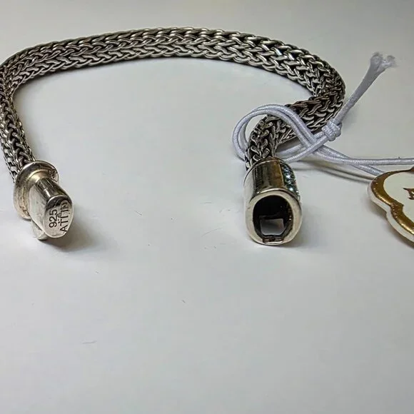 ANNIKA WITT Sterling Silver Semiprecious Stone Chain Bracelet - Picture 12 of 15